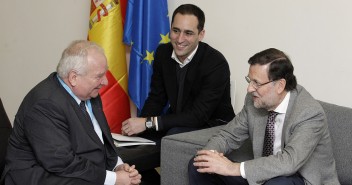 Reunión de Mariano Rajoy con Joseph Daul, presidente del PPE