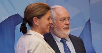 María Dolores de Cospedal con Miguel Arias Cañete