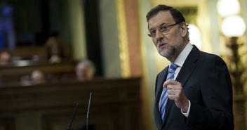 Mariano Rajoy durante su intervención en el Debate Sobre el Estado de la Nación 