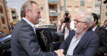 Miguel Arias Cañete con Alberto Fabra