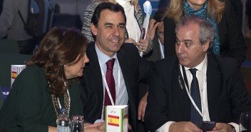 Beatriz Escudero, Fernando Martínez Maillo y Juan Carlos Vera