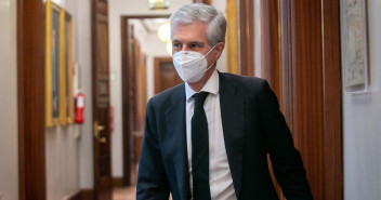 El diputado del GPP en el Congreso de los Diputados, Adolfo Suárez 