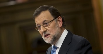 Mariano Rajoy durante su intervención en el Debate Sobre el Estado de la Nación 