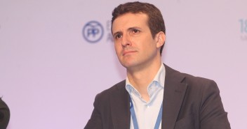 Pablo Casado durante la Ponencia de Europa 