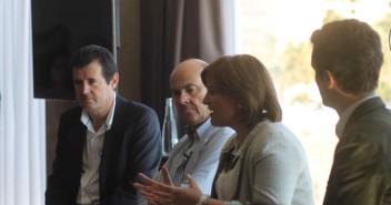 Pablo Casado e Isabel Bonig participan en un encuentro con empresarios en Alicante