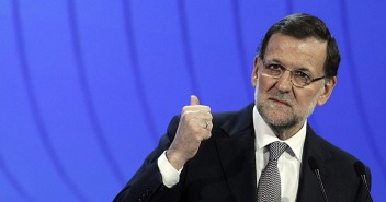Mariano Rajoy clausurando la Convención Nacional del PP 