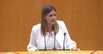 La senadora del PP del PP por Castilla-La Mancha, Carolina Agudo