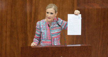 Cristina Cifuentes ha sido contundente, convincente y sólida en su intervención en el Pleno de la Asamblea de Madrid