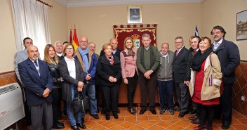 Cospedal en Layos (Toledo)