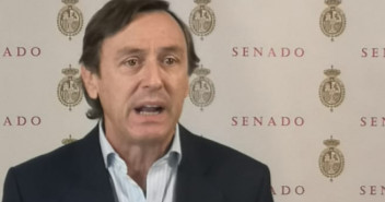 Rafael Hernando, senador por Almería y Secretario Cuarto de la Mesa del Senado.