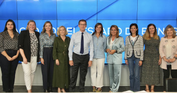 Reunión de Alberto Núñez Feijóo y Carmen Fúnez con los consejeros de Política Social de las Comunidades Autónomas gobernadas por el PP