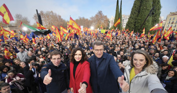 Acto en defensa de la Constitución y de la igualdad de todos los españoles