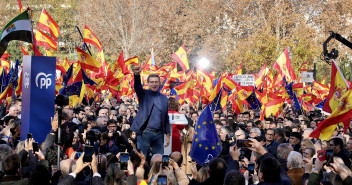 Acto en defensa de la Constitución y de la igualdad de todos los españoles