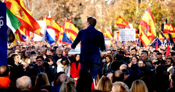 Acto en defensa de la Constitución y de la igualdad de todos los españoles