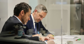 Rueda de prensa de Borja Sémper y Juan Bravo en Génova