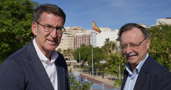 Alberto Núñez Feijóo y Juan Vivas en Ceuta