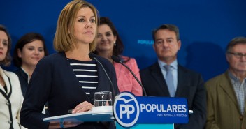 La secretaria general del Partido Popular, María Dolores de Cospedal