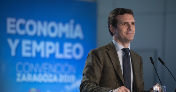 Pablo Casado clausura la Convención de Economía y Empleo del PP en Zaragoza