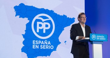 El presidente del Gobierno y del Partido Popular, Mariano Rajoy