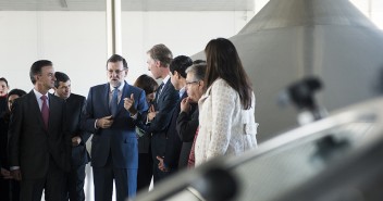 Mariano Rajoy visita la fábrica Heineken