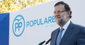 El presidente del Gobierno y del Partido Popular, Mariano Rajoy