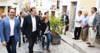 Mariano Rajoy visita Finestrat (Alicante)