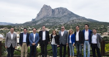 Mariano Rajoy visita Finestrat (Alicante)