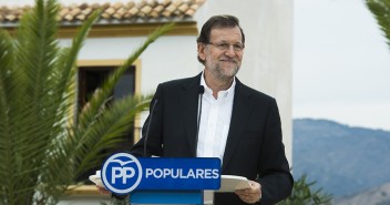 El presidente del Gobierno y del Partido Popular, Mariano Rajoy