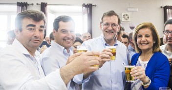 Mariano Rajoy visita Santa Olalla del Cala (Huelva)
