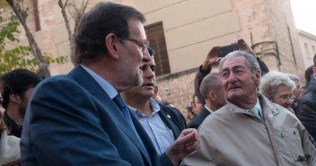 Mariano Rajoy visita la localidad toledana de Ocaña