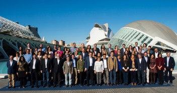 Mariano Rajoy junto a los candidatos del Partido Popular para el #20D