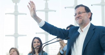 Mariano Rajoy durante su intevención