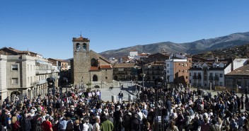 Mariano Rajoy clausura un acto en Béjar (Salamanca)