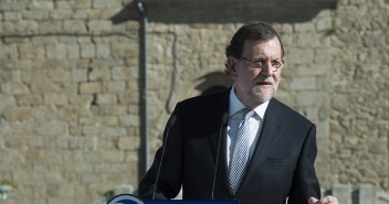 El presidente del Gobierno y del Partido Popular, Mariano Rajoy