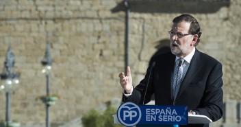 El presidente del Gobierno y del Partido Popular, Mariano Rajoy