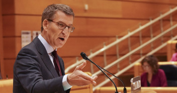 Alberto Núñez Feijóo en el Senado