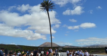 Pablo Casado y José Manuel Soria en el acto #cumPPlimos de Lanzarote