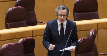 El senador, Carlos Floriano