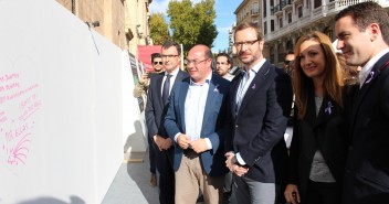 Javier Maroto junto al  presidente de la Región de Murcia, Pedro Antonio Sánchez, 