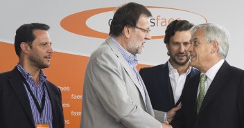 Mariano Rajoy durante la clausura del campus FAES 2014