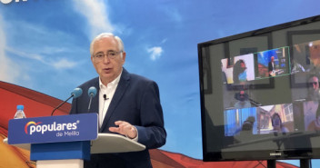 El presidente del PP de Melilla y senador, Juan José Imbroda