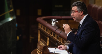 El diputados del Grupo Parlamentario Popular, Javier Bas