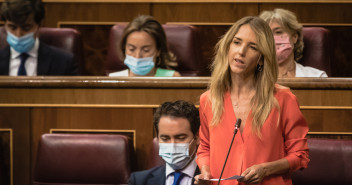 La portavoz del GPP en el Congreso, Cayetana Álvarez de Toledo