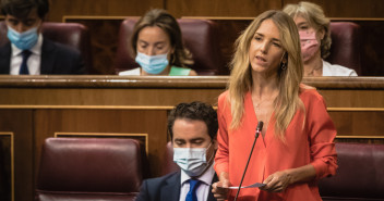 La portavoz del GPP en el Congreso, Cayetana Álvarez de Toledo