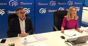 El presidente del PP de Aragón, Luis María Beamonte