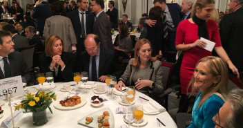 La secretaria general, vicesecretarios y el coordinador general del PP en los Desayunos Informativos de Europa Press