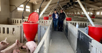 Luis María Beamonte visita Monforte de Moyuela