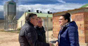 Luis María Beamonte visita Monforte de Moyuela