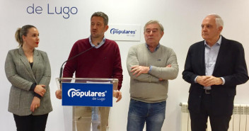 El vicesecretario de Participación del PP, Jaime de Olano, en Lugo