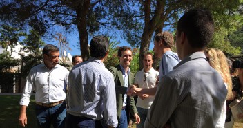 Pablo Casado participa en un acto de NNGG Balears